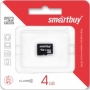 Карта памяти SmartBuy 4Gb без адаптера 10 класс