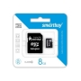Карта памяти SmartBuy 8Gb с адаптером 10 класс