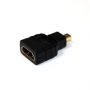 Переходник PERFEO A7003, HDMI D (micro HDMI) вилка - HDMI A розетка