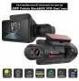 Автомобильный видеорегистратор A68 Vehicle BlackBOX DVR Dual Lens Full HD 1080 с 3 камерами Луганск