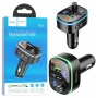 Автомобильный FM-трансмиттер Hoco E62 Fast, 2×USB + USB Type-C, PD20W+QC3.0, черный Луганск