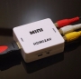 Адаптер HDMI to AV RCA Переходник Конвертер 720p 1080p Видео Аудио
